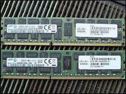 

32GB 2*16GB DDR3 1866MHz Samsung 14900R PC3 REG ECC RAM Серверная оперативная память