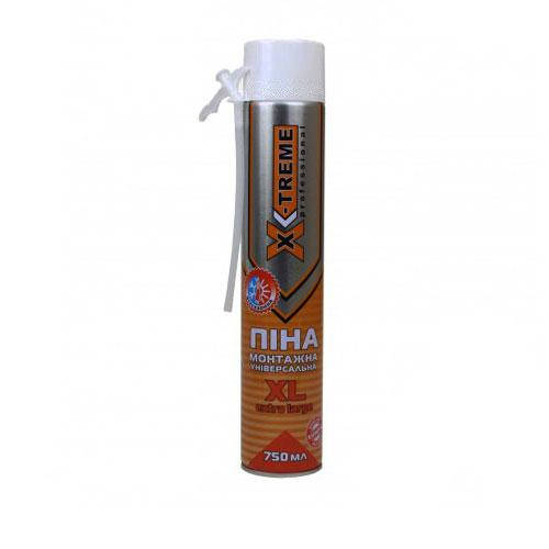 

Пена монтажная универсальная X-treme XL 750 мл
