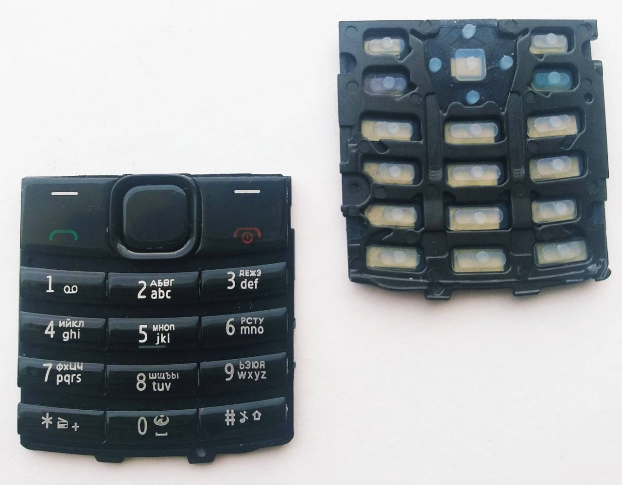 

Клавиатура для Nokia X2-02, Original, (Кириллица) черная /Кнопки/Клавиши /нокиа