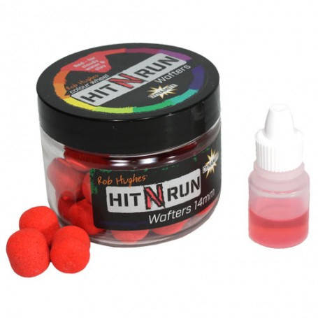

Бойлы Dynamite Baits Wafters Hit N' Run Red 14mm