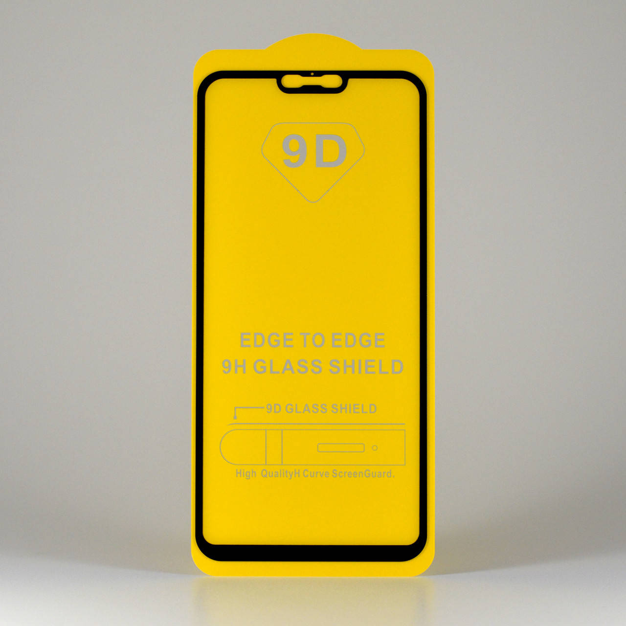 

Защитное стекло на Xiaomi Mi 8 lite клеевой слой по всей поверхности, Черный