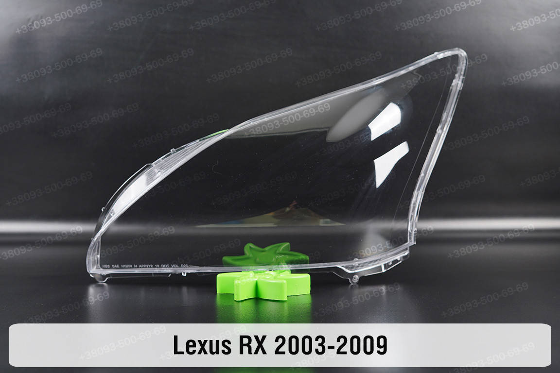 

Стекло фары Lexus RX XU30 RX300 RX330 RX350 RX400 (2003-2009) II поколение левое