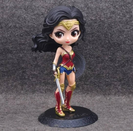 

Оригинальные статуэтки Wonder Woman в стиле аниме персонажа, Фигурки Чудо-женщины, Аниме.