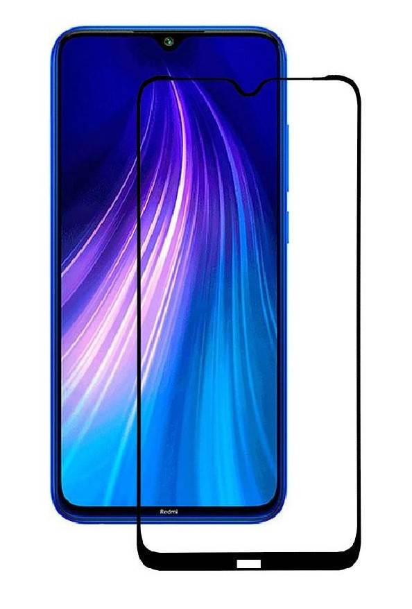

Защитное стекло Lion для Xiaomi Redmi Note 8T 3D Perfect Protection Full Glue, Black, Черный