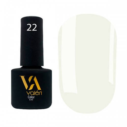 

Гель-лак Valeri Color 022 бело-серый 6 мл