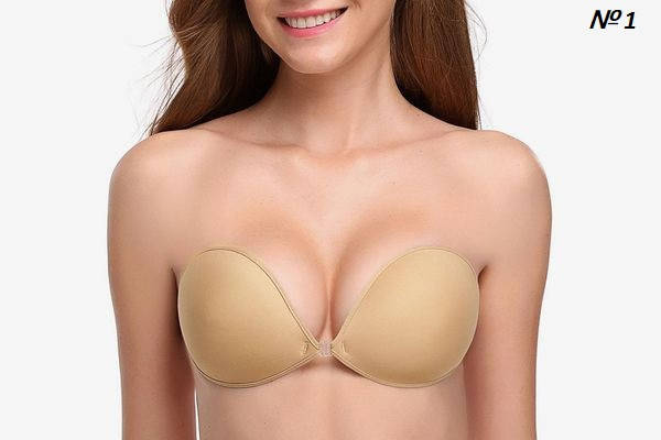 

Невидимый бюстгальтер ClothInvisible Bra, бюстгальтер-невидимка. PL, Бежевый