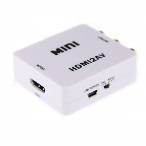 

HDMI на RCA CVBS адаптер конвертер видео с аудио 1080P HDV-610 AV-001