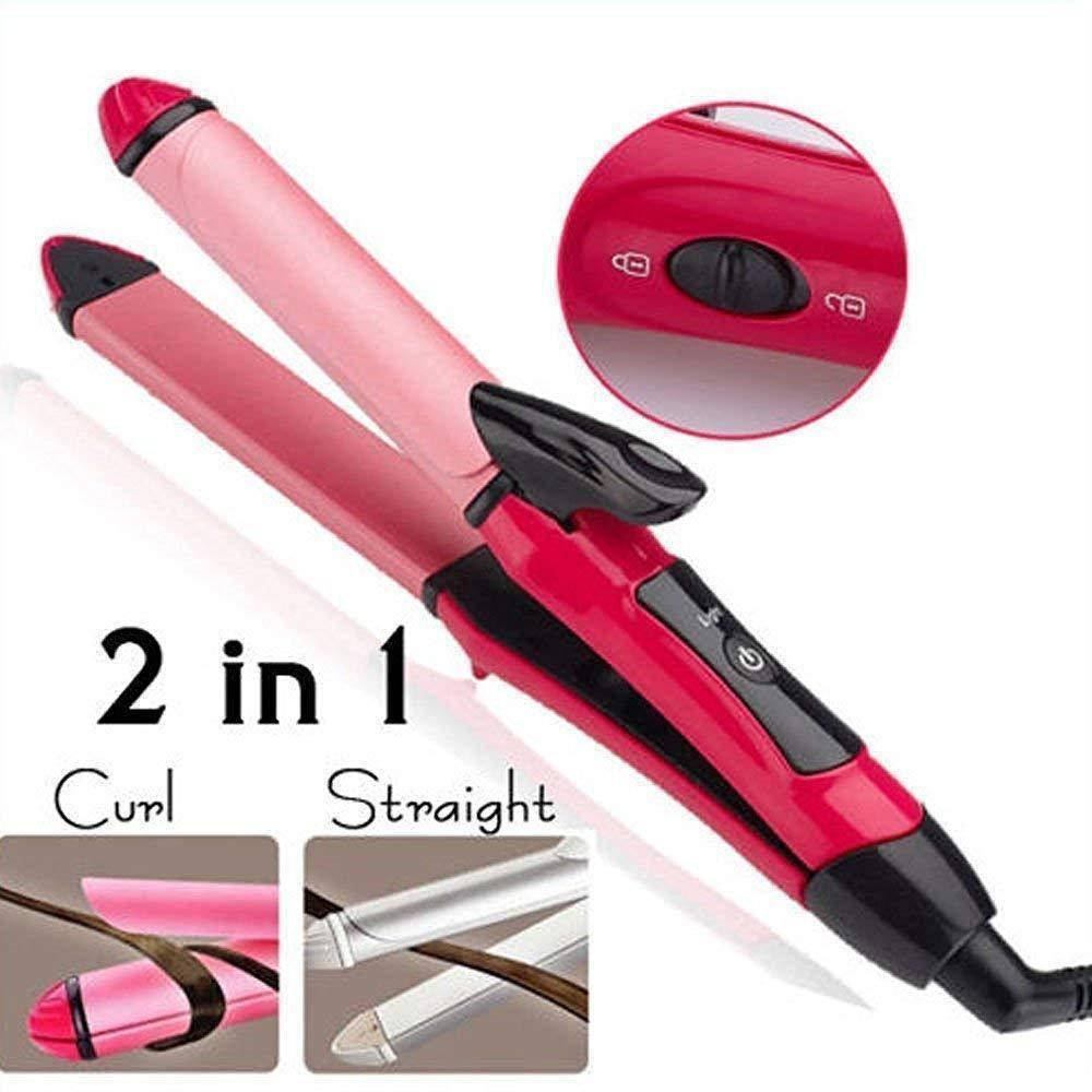 

Плойка утюжок 2 in 1 Hair Beauty Set Nova, выпрямитель для волос NHC - 2009. код-1927