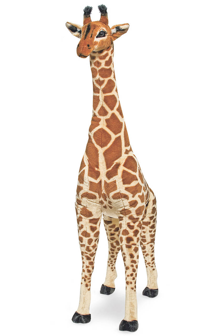 

Огромный плюшевый жираф Melissa & Doug, 140 см, Коричневый