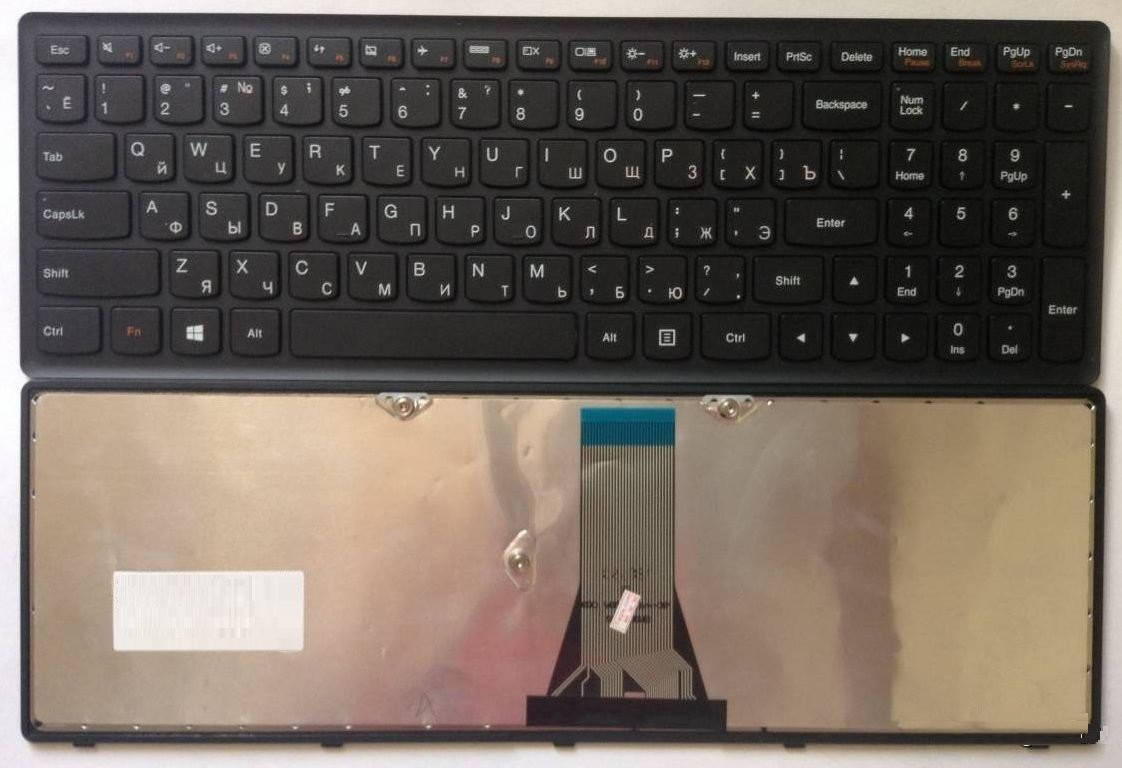 

Клавиатура LENOVO Ideapad G500s G505s S500 Z510, Черный