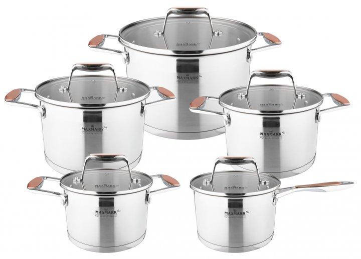 

Набор посуды MAXMARK 10 пр. Cooper