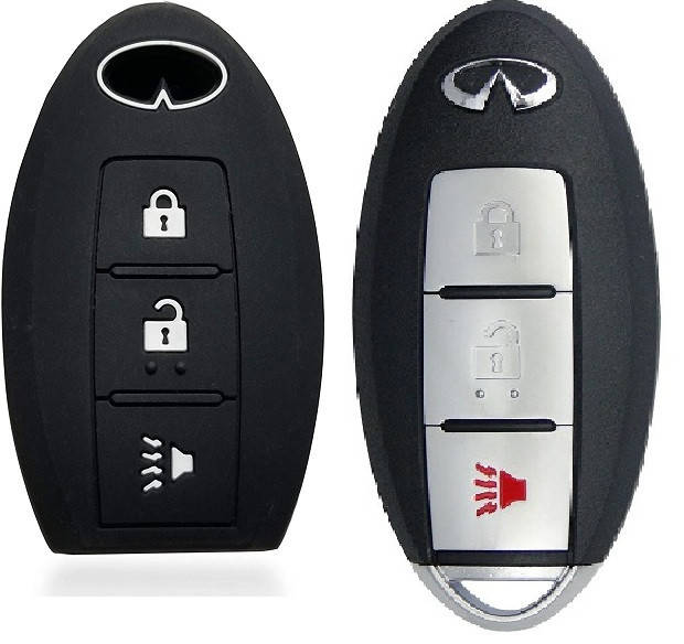 

Infiniti Силиконовый чехол для ключа KC02, Черный