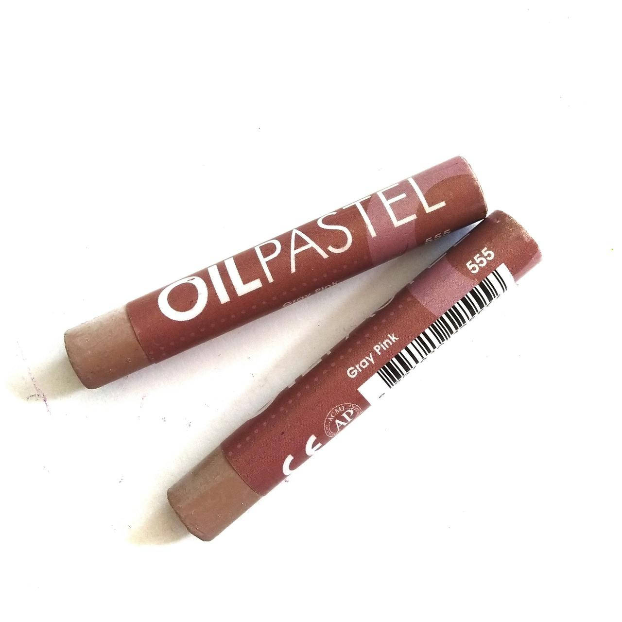 

Масляная пастель. №555 Серо-розовый. Mongyo