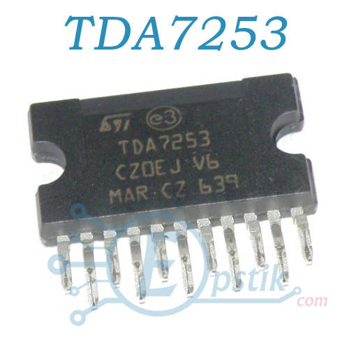 

TDA7253, аудио усилитель, 8Вт, DBS11