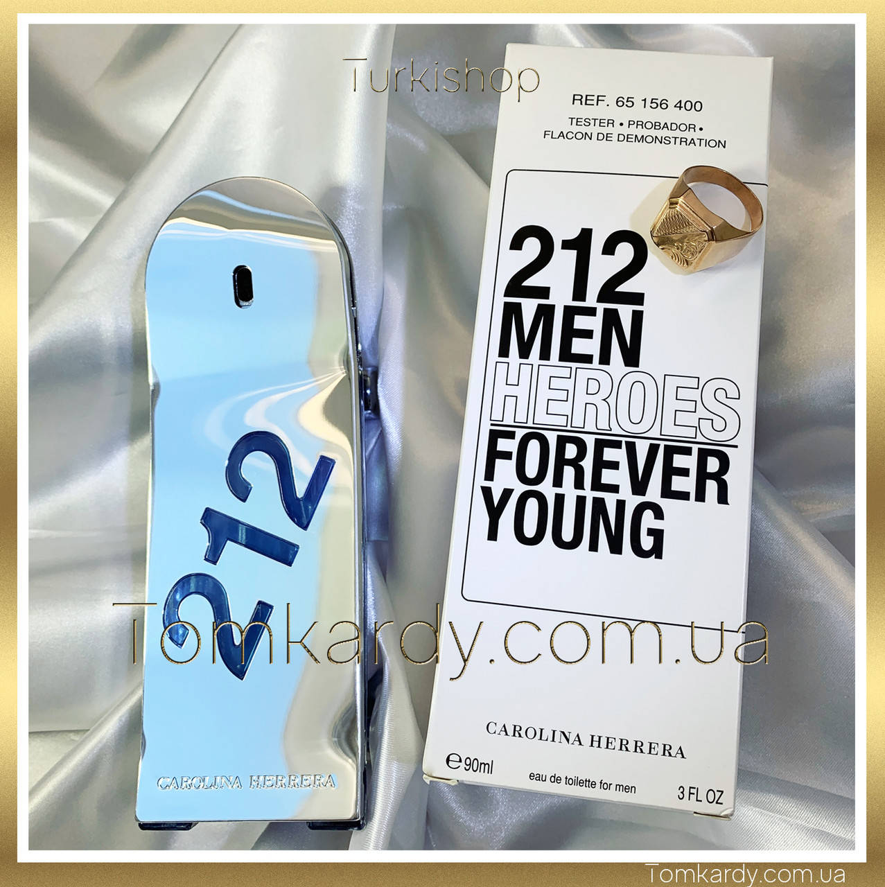 

Мужские духи Carolina Herrera 212 Men Heroes Forever Young [Tester] 90 ml. Каролина Эррера 212 Мен (Тестер)