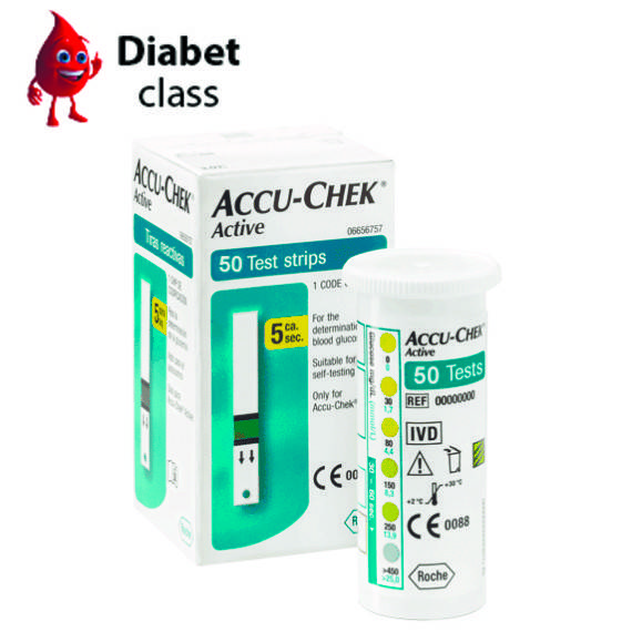 

Тест-полоски Акку-Чек Актив 50 штук (Accu-Chek Active)