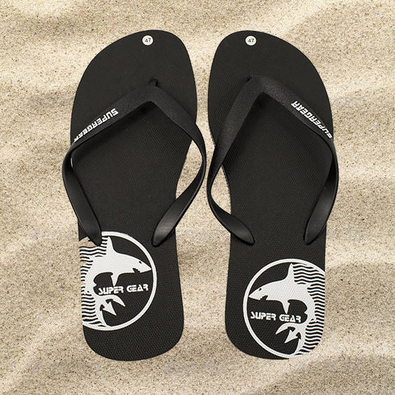 

Мужские вьетнамки, шлепанцы Super Gear "Акула" (44,45,46,47,48,49) Черный М030320205 47, Синий