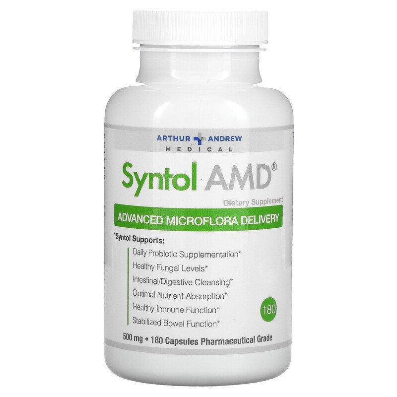 

Arthur Andrew Medical Syntol AMD Advanced Microflora Delivery 500 mg 180 капсул