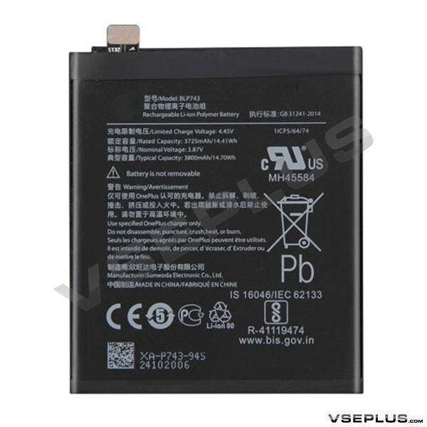 

Аккумулятор OnePlus 7T, original, BLP743