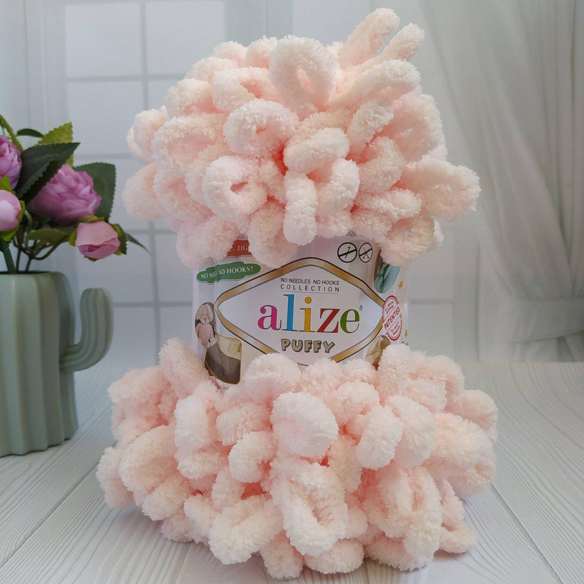 

Alize Puffy №639 ніжно рожевий, Розовый