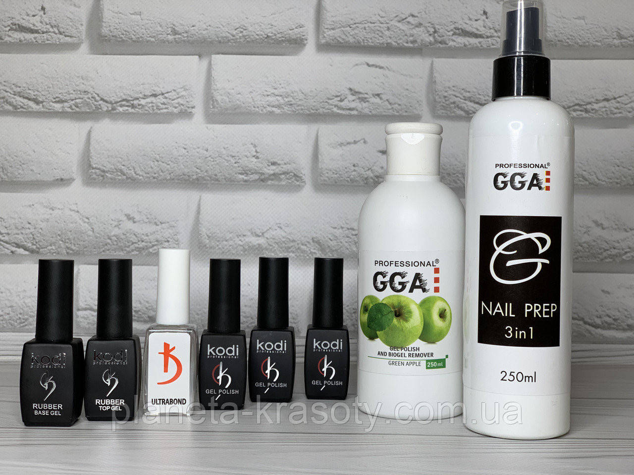 

Стартовый набор для маникюра Kodi без лампы