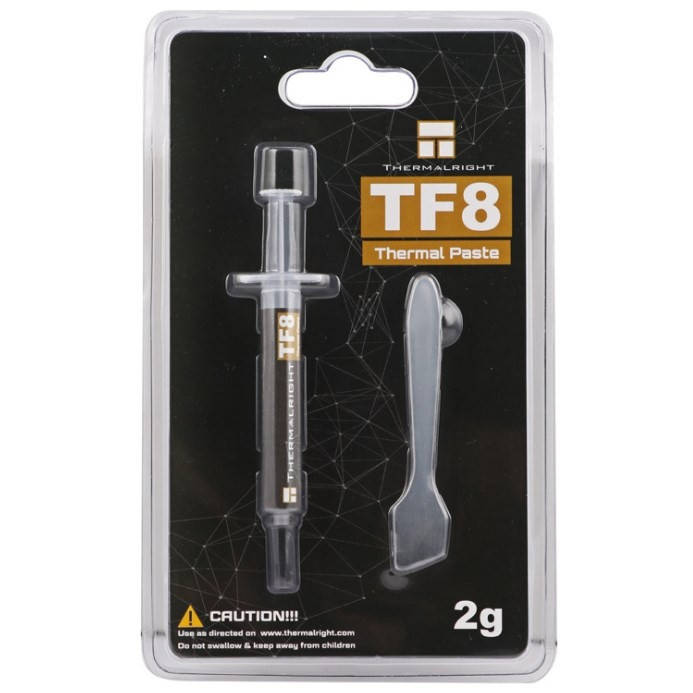 

Паста теплопроводящая Thermalright TF-8, 2g , 13,8 W/m*K