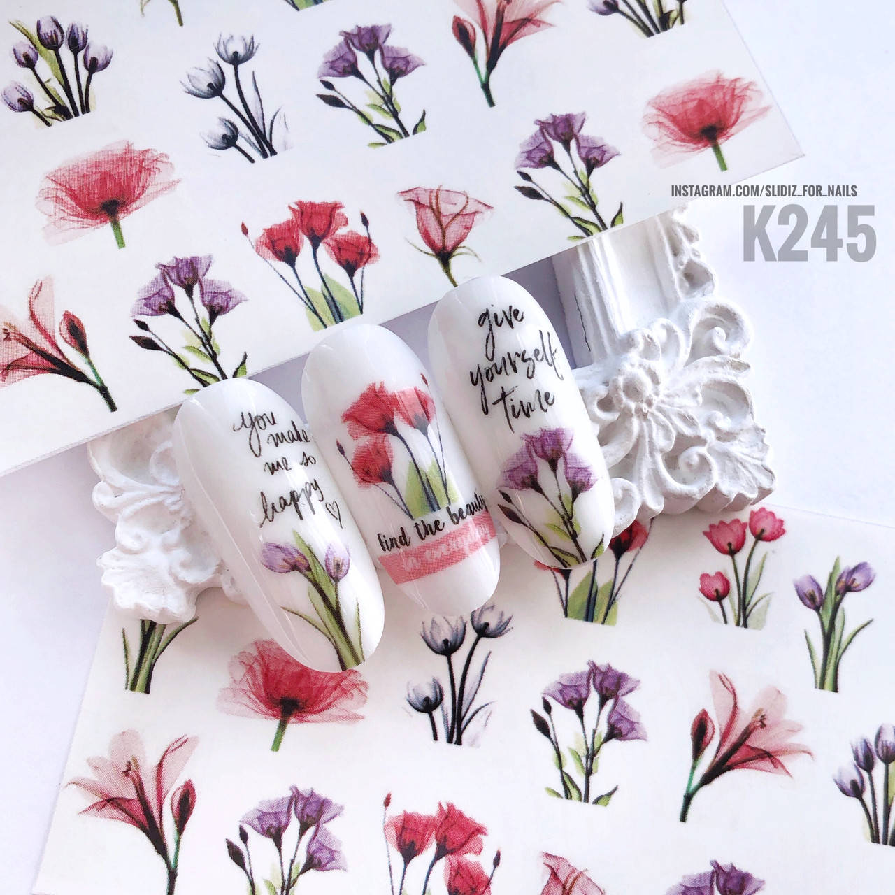 

Слайдер-дизайн SLIDIZ акварельні квіти