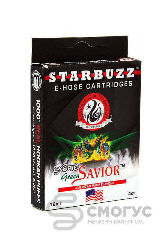 

Картридж Green Savior для электронного кальяна Starbuzz e-hose