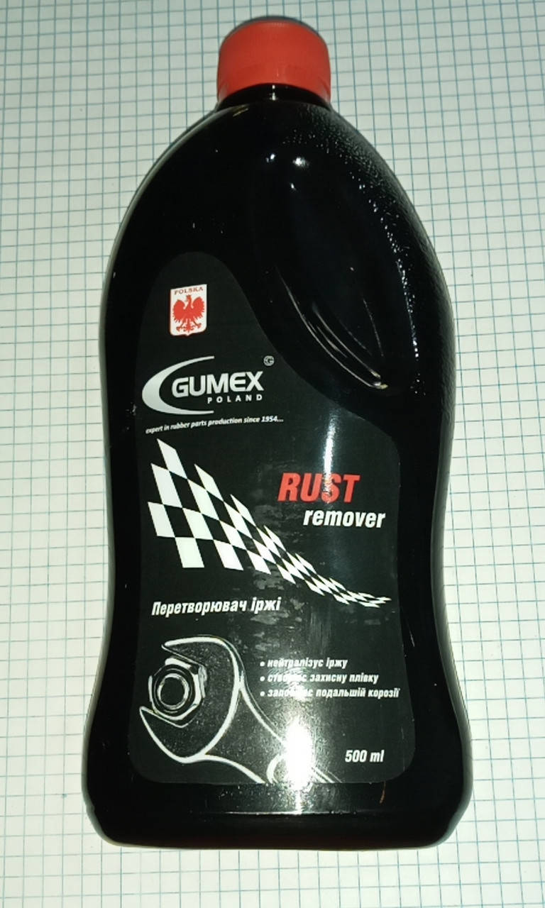 

Преобразователь ржавчины 0.5л Gumex