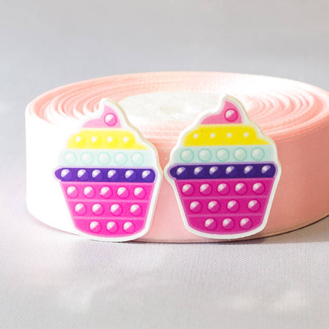 

Кабошон Серединка Поп Ит Кексик, Белый