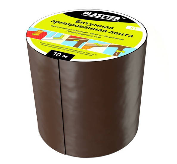 

Битумная лента Plastter ST (10 см х 10 м) коричневая