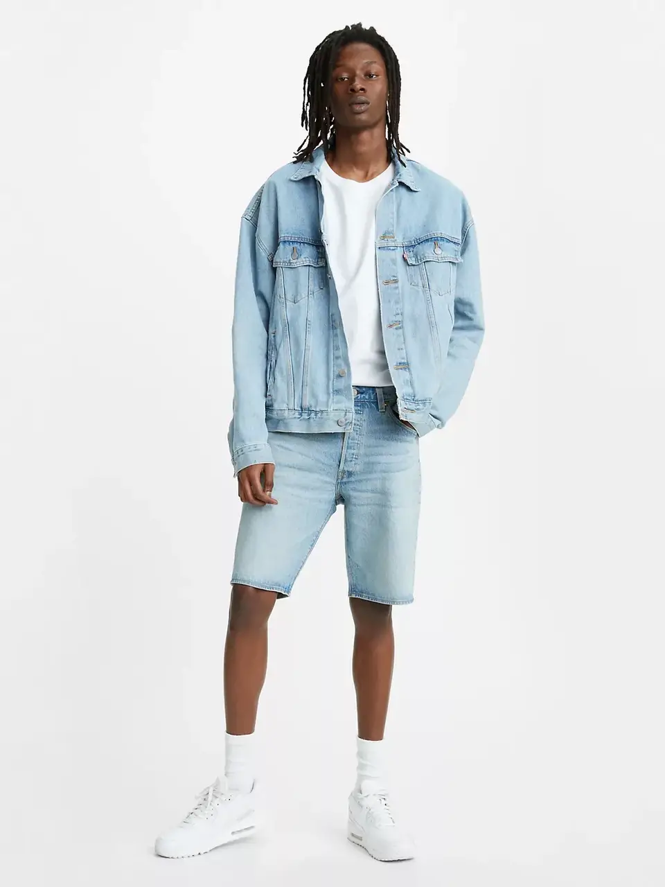 

Мужские джинсовые шорты LEVI'S 501® Original Hemmed 9 in. Mens Shorts ОРИГИНАЛ (размер 32, 33, 34), Голубой