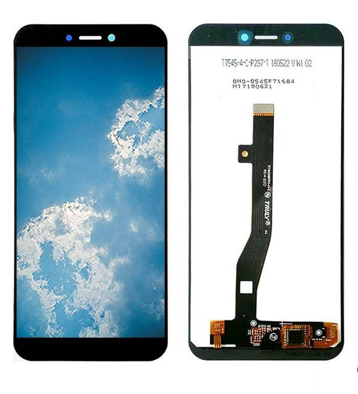 

Дисплейный модуль Oukitel WP5 черный (Тачскрин+дисплей)