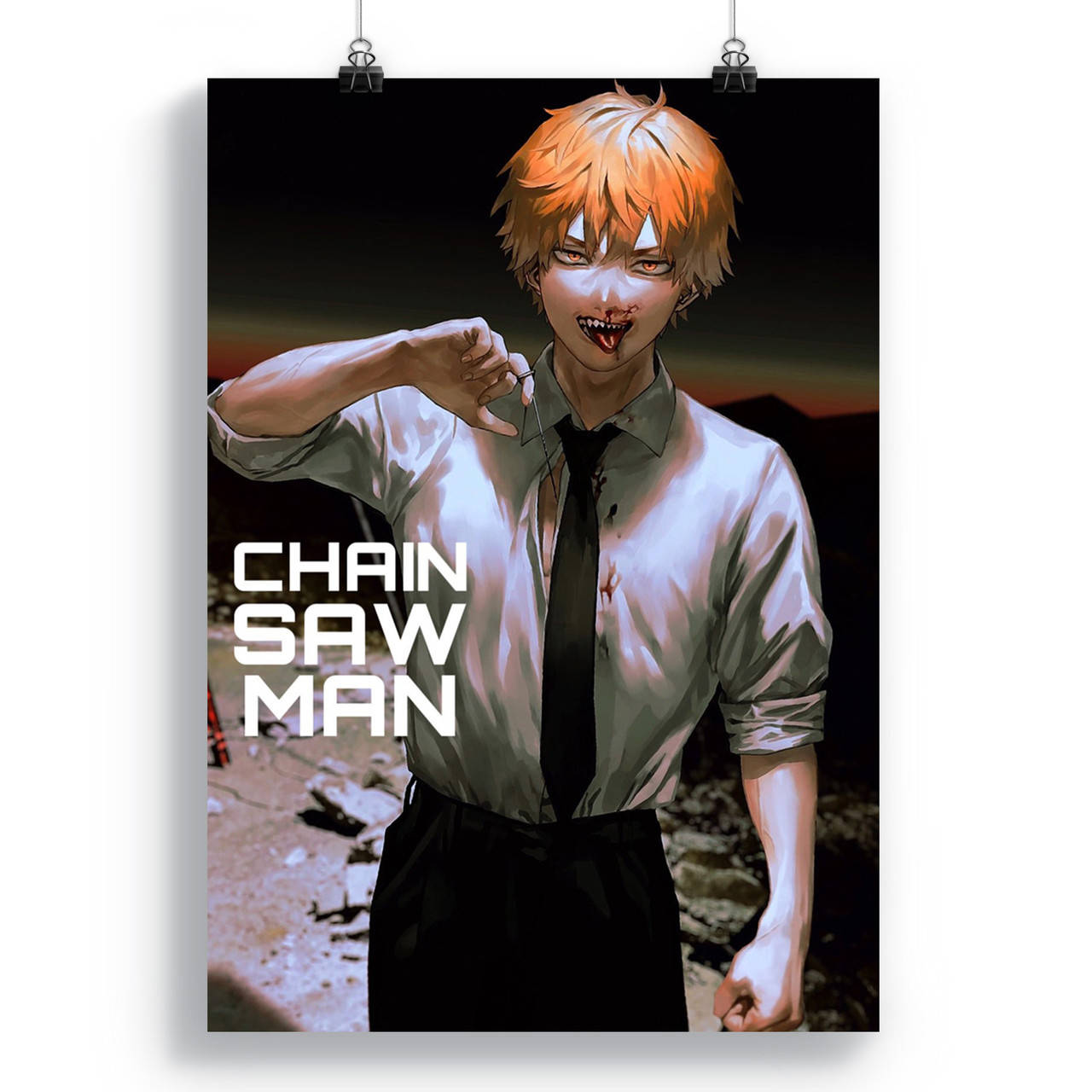 

Плакат Человек - бензопила | Chainsaw Man 15