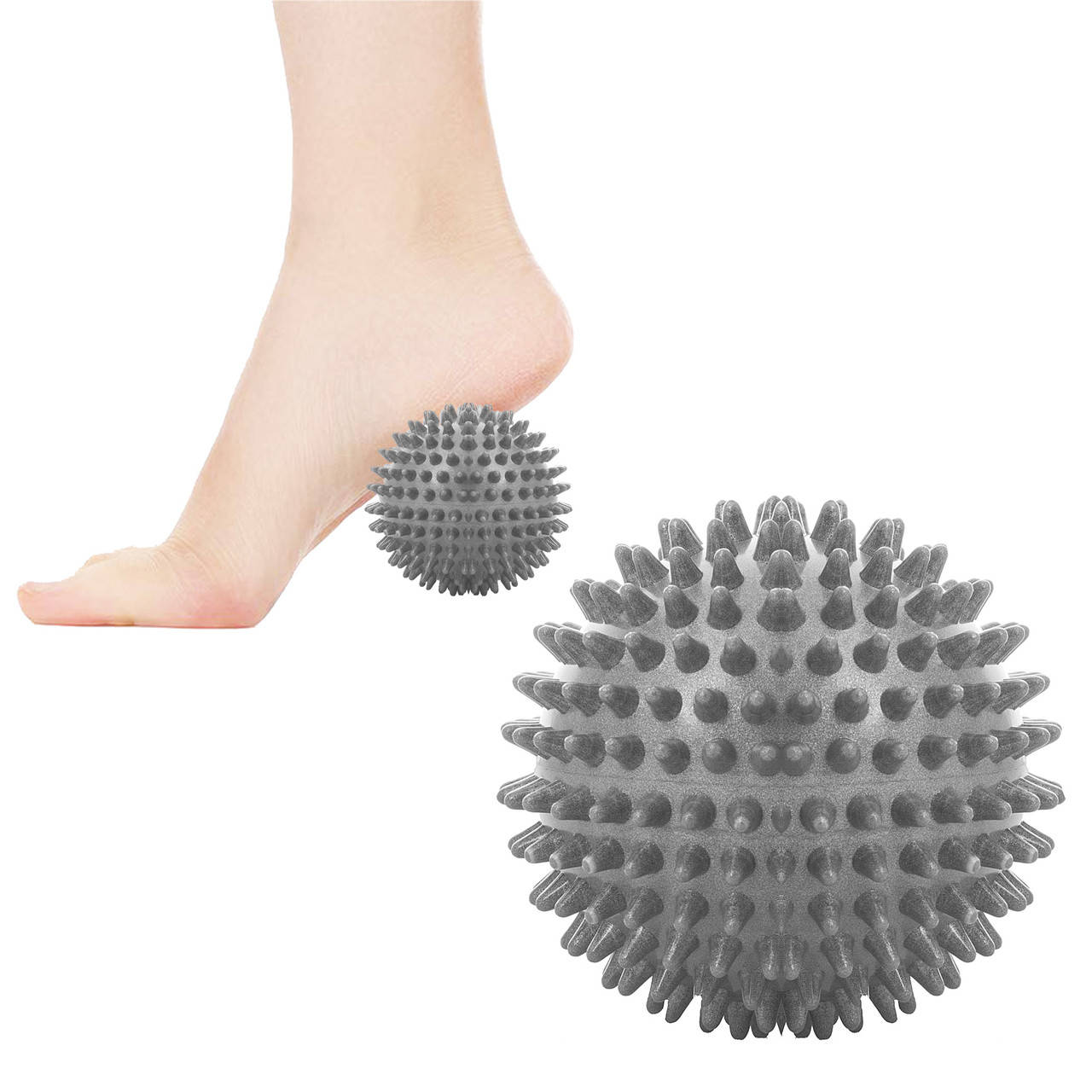

Массажный мяч с шипами Springos Spike Ball 9.5 см FA0048