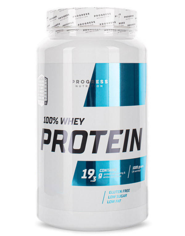 

Протеин Progress Nutrition Whey Protein, 1 кг Печенье с кремом