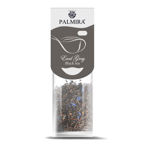 

Порционный черный чай c бергамотом для чашки Palmira Серый Граф Earl Grey