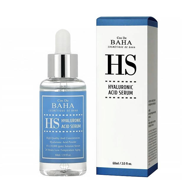 

Увлажняющая сыворотка с гиалуроновой кислотой Cos De BAHA HS Hyaluronic Acid Serum