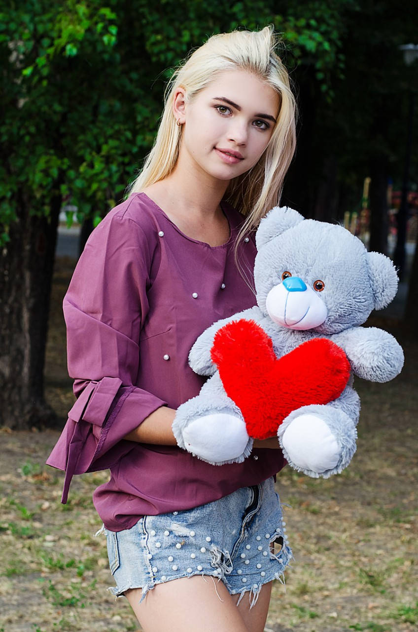 

Мишка Томми 50 см серый