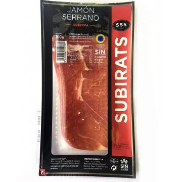 

Хамон Subirats Jamon Serrano 100г