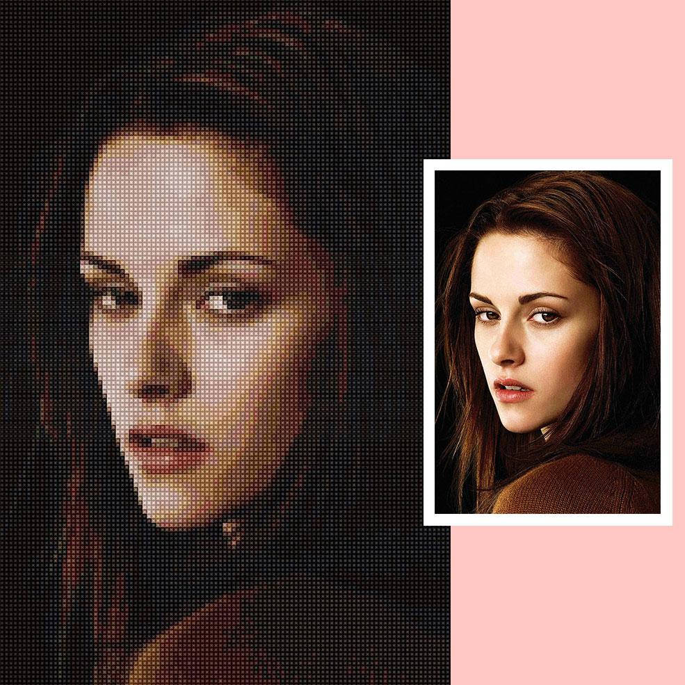 

Алмазная вышивка по фото 25 х 38 см