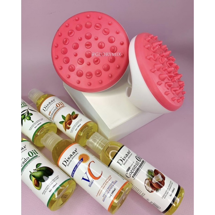 

Набор для ухода за телом: Массажер компактный ручной от целлюлита + масло массажное Disaar (на выбор)