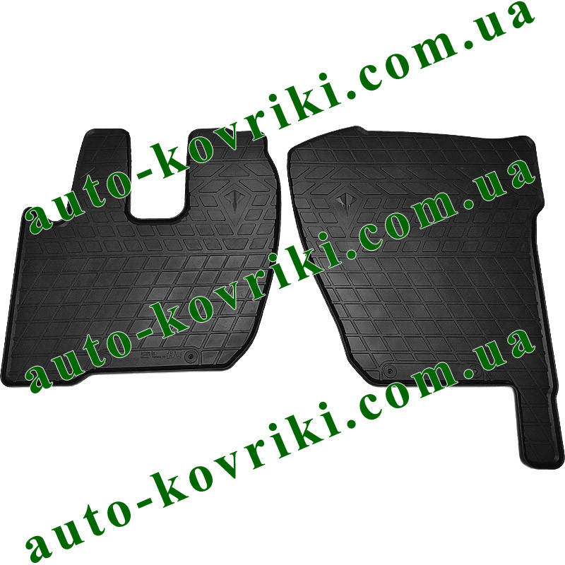 

Резиновые коврики в салон Renault Premium 2006- (Stingray), Черный