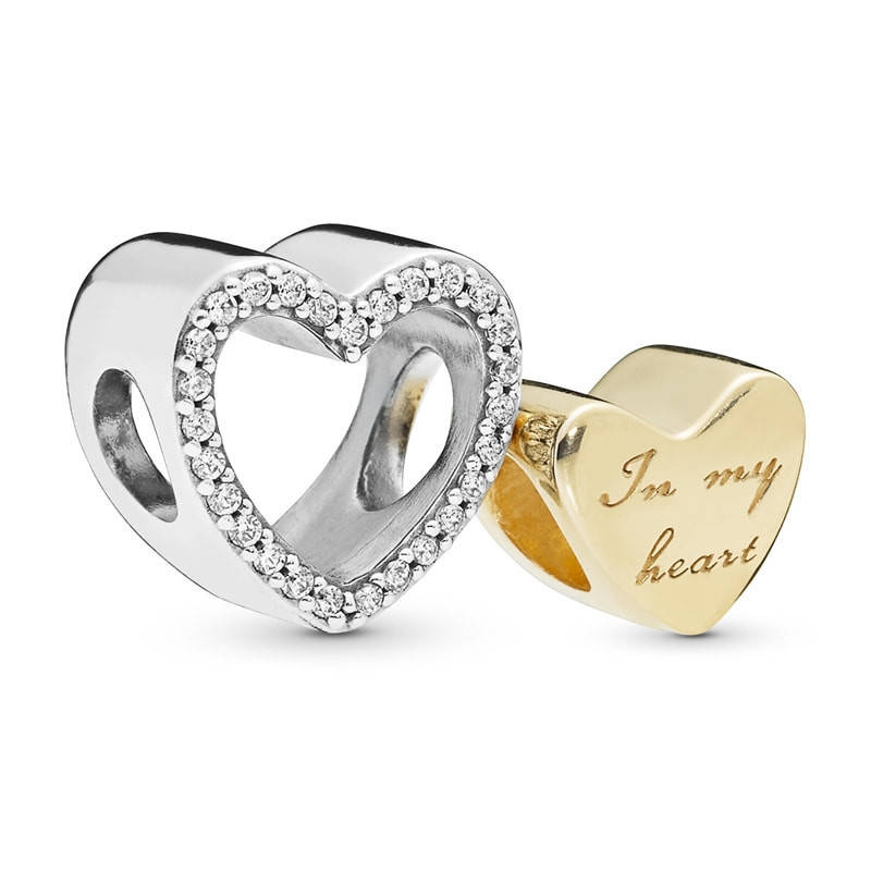 

Серебряный шарм Pandora 767606CZ