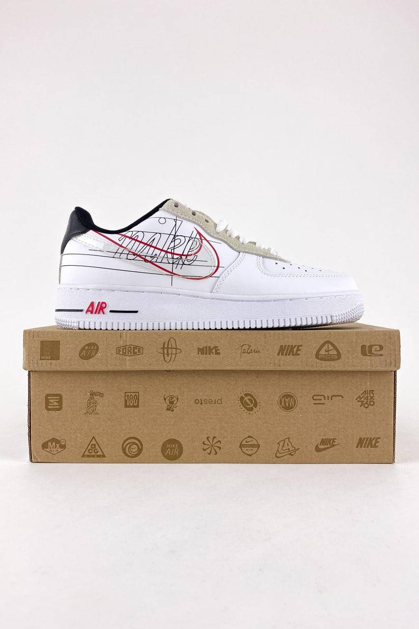 

Кроссовки Женские - Nike Air Force 1 07 LX White