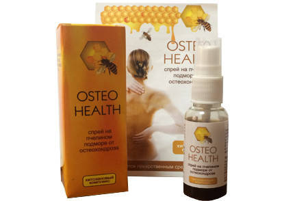 

Osteo Health - Спрей на пчелином подморе от остеохондроза (Остео Хелс)