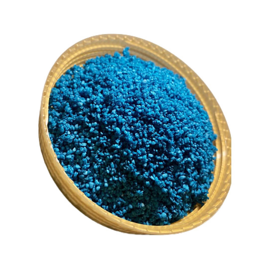 

Голубая гранула для стирального порошка