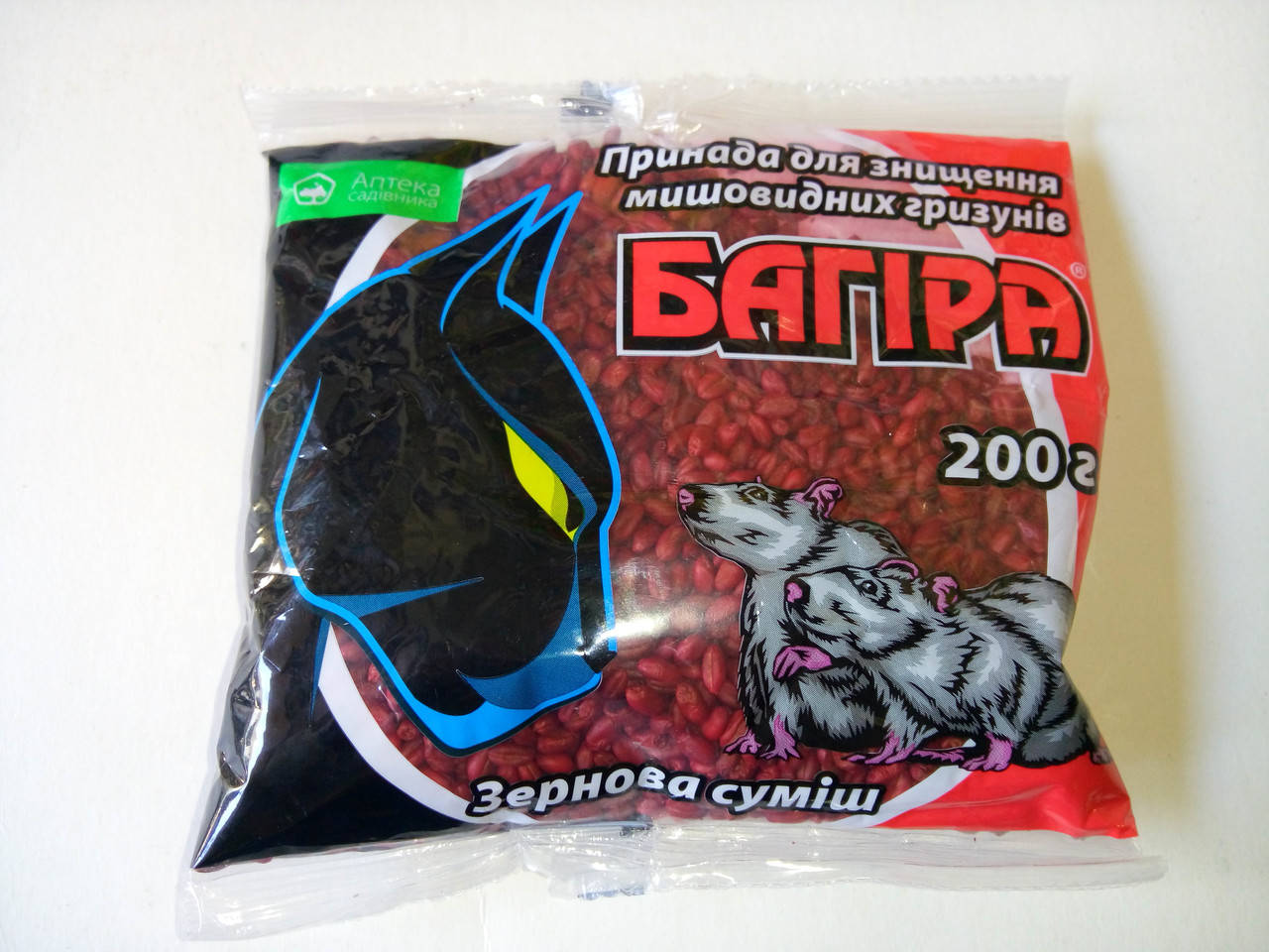 

Багира зерновая приманка 200 г
