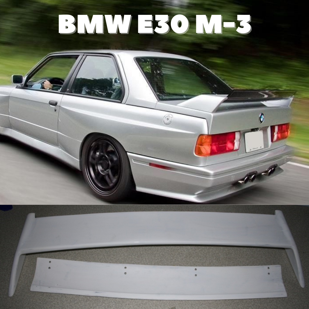 

Спойлер накладка на багажник для BMW Е30 M3