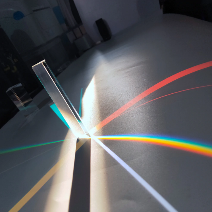 

Треугольная стеклянная призма BK7, 14x14x80 мм, Оптическая prism